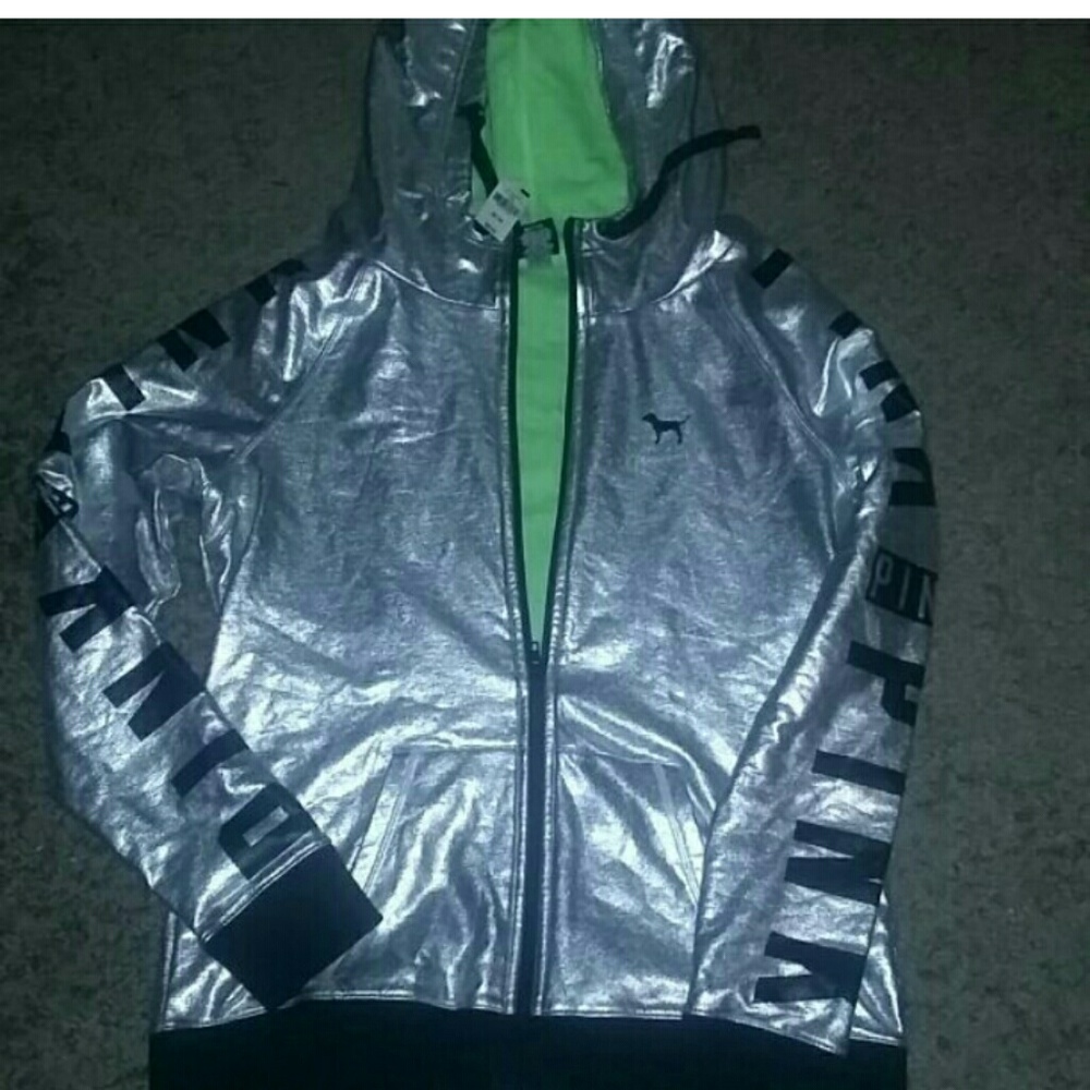 Victoria's Secret Pink Metallic Jacket